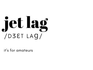 Jet Lag Definition Wall Art